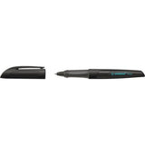 Pix Stabilo Flow, 0.5 mm, M, mina albastra, corp, black, blister