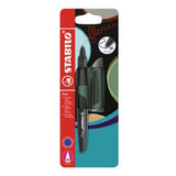 Pix Stabilo Flow, 0.5 mm, M, mina albastra, corp, forest, blister