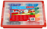 Carioca Stabilo Power, 2 mm, 12 culori , 144 bucati / set, cutie plastic