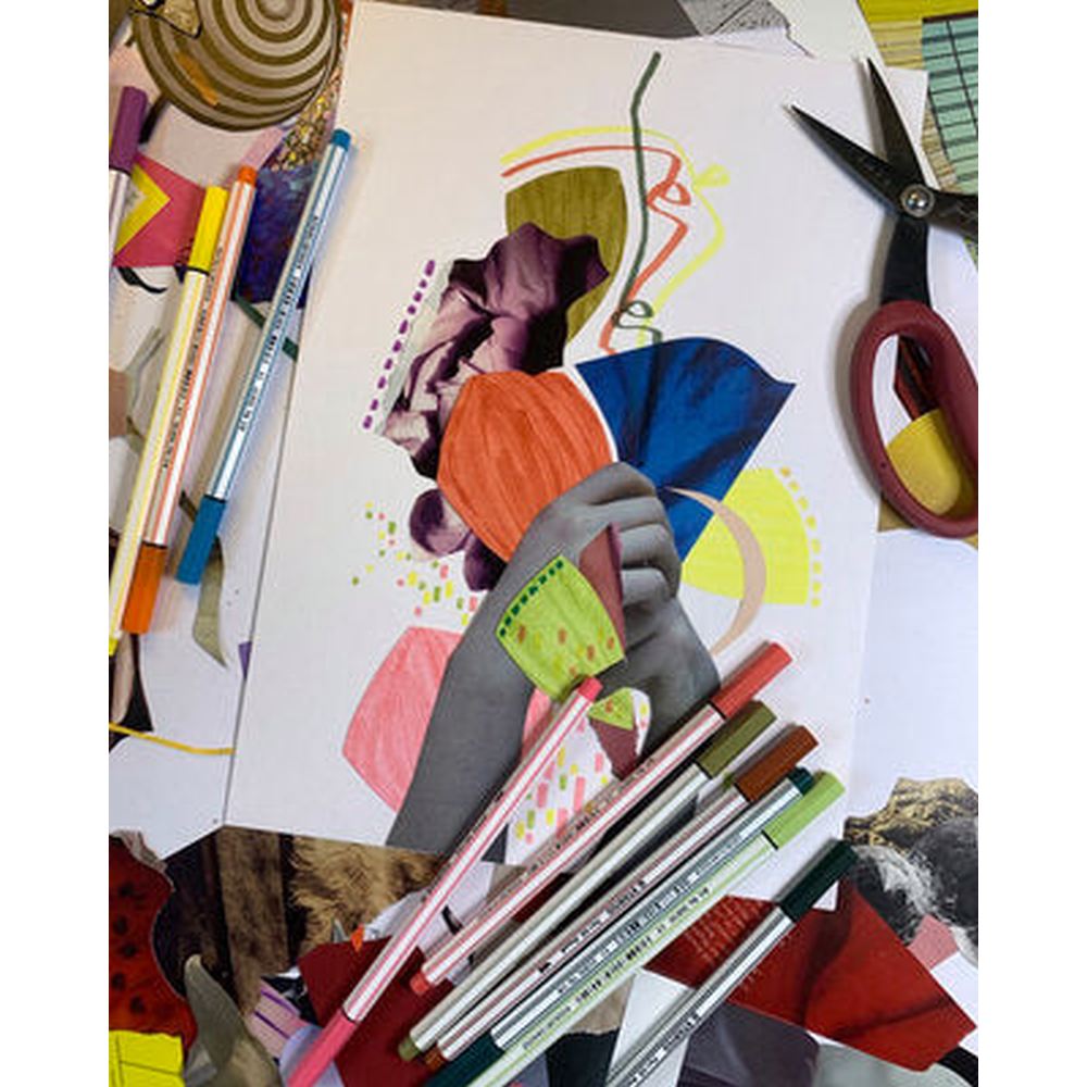 Carioca Stabilo Pen 68 Brush, cu varf tip pensula, 12 culori / set, cutie carton Arty