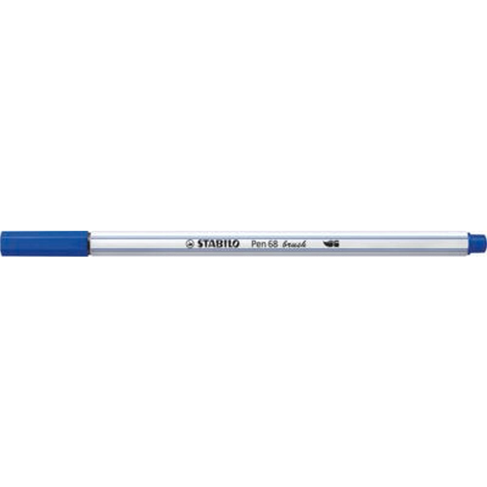 Carioca Stabilo Pen 68 Brush, cu varf tip pensula, 12 culori / set, cutie carton Arty