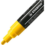 Marker acrilic Stabilo Free Acrylic T300, galben