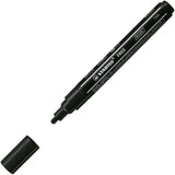 Marker acrilic Stabilo Free Acrylic Mix, T100, T 300, T 800, 3 bucati / set, negru