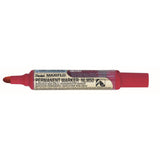 Marker permanent Pentel Maxiflo NLM50, varf rotund, 6 mm, rosu