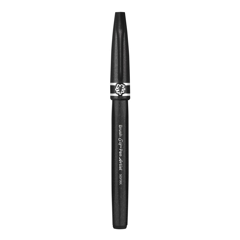 Pensula Pentel Brush Sing Pen Artist SESF30C, ultra fina,negru