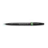 Pensula Pentel Brush Sing Pen Artist SESF30C, ultra fina, verde