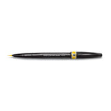 Pensula Pentel Brush Sing Pen Artist SESF30C, ultra fina, galben