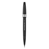 Pensula Pentel Brush Sing Pen Artist SESF30C, ultra fina, gri