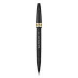 Pensula Pentel Brush Sing Pen Artist SESF30C, ultra fina, ocru