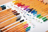 Fineliner Stabilo Point 88, 0.4 mm, portocaliu papaya