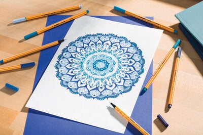 Fineliner Stabilo Point 88, 0.4 mm, maro deschis beige