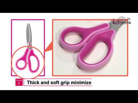 Foarfeca Plus Kids, 14.5 x 5.2 cm, albastru