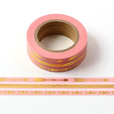 Banda Washi Subtire - Roz Set 3 Buc Banda Washi Paperie.ro 