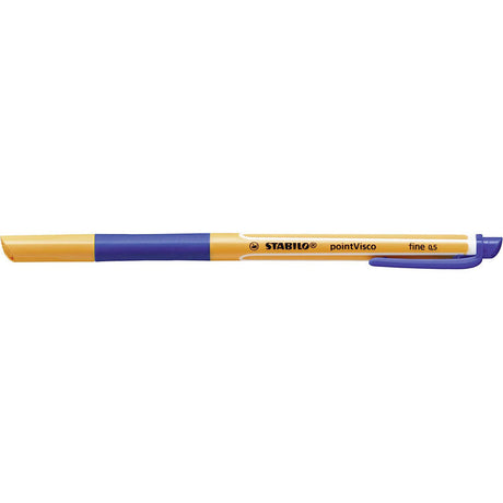 Roller cu gel Stabilo pointVisco, 4 culori / set Roller Stabilo 