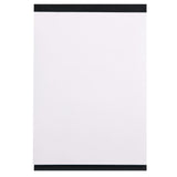 Rhodiarama caiet notite negru A5+ 50 file hartie alba velina 100g/mp Paperie.ro 