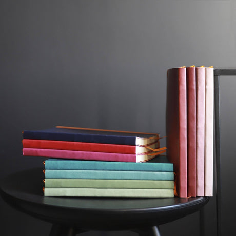 Agenda A5 160 pagini Rhodia roz pal inchis, dictando, coperta flexibila Agenda Rhodia 