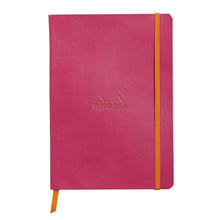 Încarcă imaginea în vizualizatorul Galerie, Caiet Agenda A5 Rhodiarama raspberry, liniat, hartie ivory, cu coperta flexibila Agenda Rhodia 
