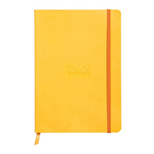 Încarcă imaginea în vizualizatorul Galerie, Caiet Agenda A5 Rhodiarama narcisa, liniat, hartie ivory, cu coperta flexibila Agenda Rhodia 
