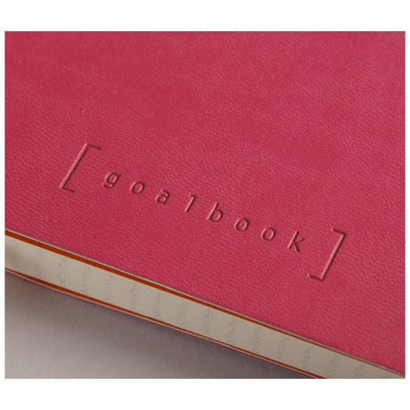 Agenda necartonat A5 raspberry punctat alb fides cu coperta moale Agenda Rhodia 