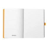 Agenda A5 240 pagini Rhodia GOALBOOK portocaliu, punctat, coperta flexibila Agenda Rhodia 