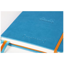 Încarcă imaginea în vizualizatorul Galerie, Agenda Lux Goal Book A5 turqoaz punctata cu coperta rigida Agenda Rhodia 
