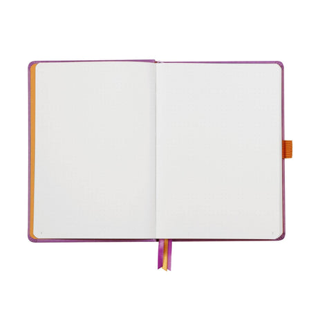 Agenda Lux Goal Book A5 roz punctata cu coperta rigida Agenda Rhodia 