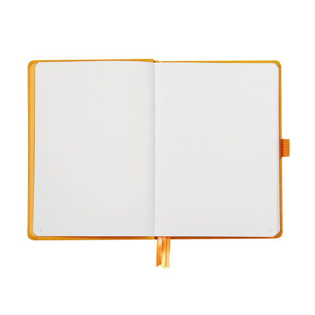 Agenda Lux Goal Book A5 narcisa punctata cu coperta rigida Agenda Rhodia 