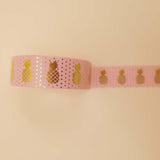 Banda Washi - Roz Model Ananas Banda Washi Paperie.ro 