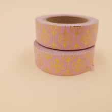 Încarcă imaginea în vizualizatorul Galerie, Banda Washi - Mov Model Insertii Aurii Paperie.ro 
