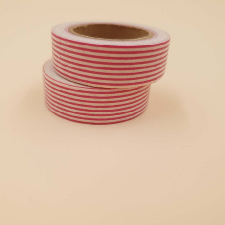 Banda Washi - Alba Model Dungi Rosii Paperie.ro 