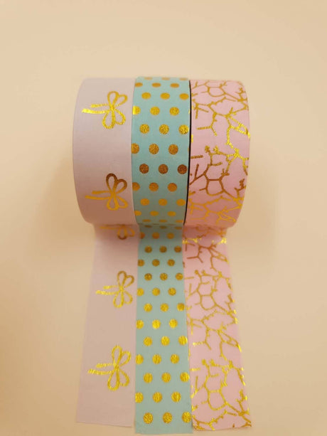 Banda Washi - Set 3 Buc Paperie.ro 