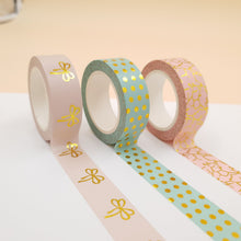 Încarcă imaginea în vizualizatorul Galerie, Banda Washi - Set 3 bucati Pastel Banda Washi Paperie.ro 
