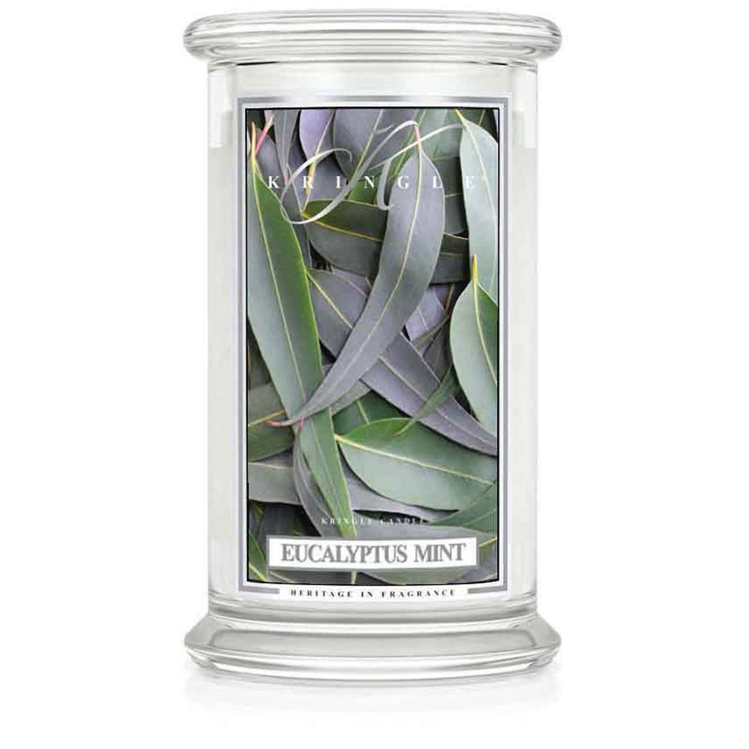 Lumanare parfumata 2 fitile Kringle Candle ''Eucalipt mentolat'' 624 g Lumanare parfumata Kringle Candle 