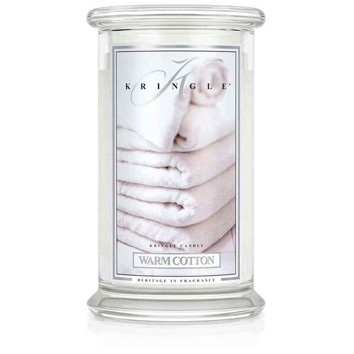 Lumanare parfumata 2 fitile Kringle Candle ''Bumbac cald'' 624 g Lumanare parfumata Kringle Candle 