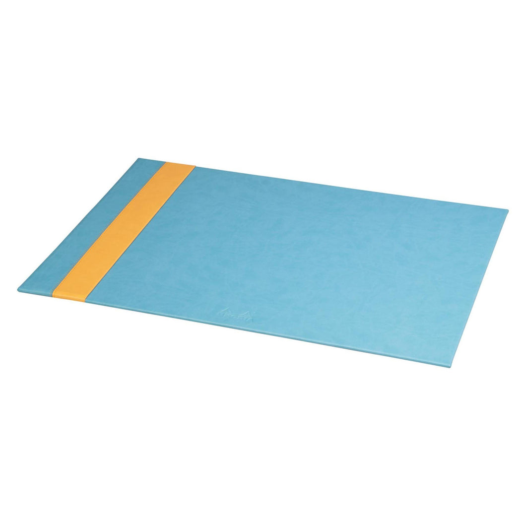 Mapa de protectie pentru birou Rhodia turqoaz 60x40cm Mapa pentru birou Rhodia 