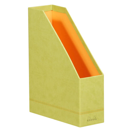 Suport pentru documente, Rhodiarama, imitatie piele, anise green Accessorii Birou Rhodia 