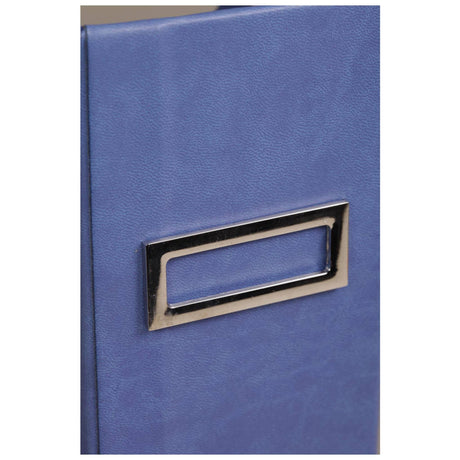 Suport vertical Rhodia safir din imitatie italiana de piele 10x25x31cm suport vertical Rhodia 