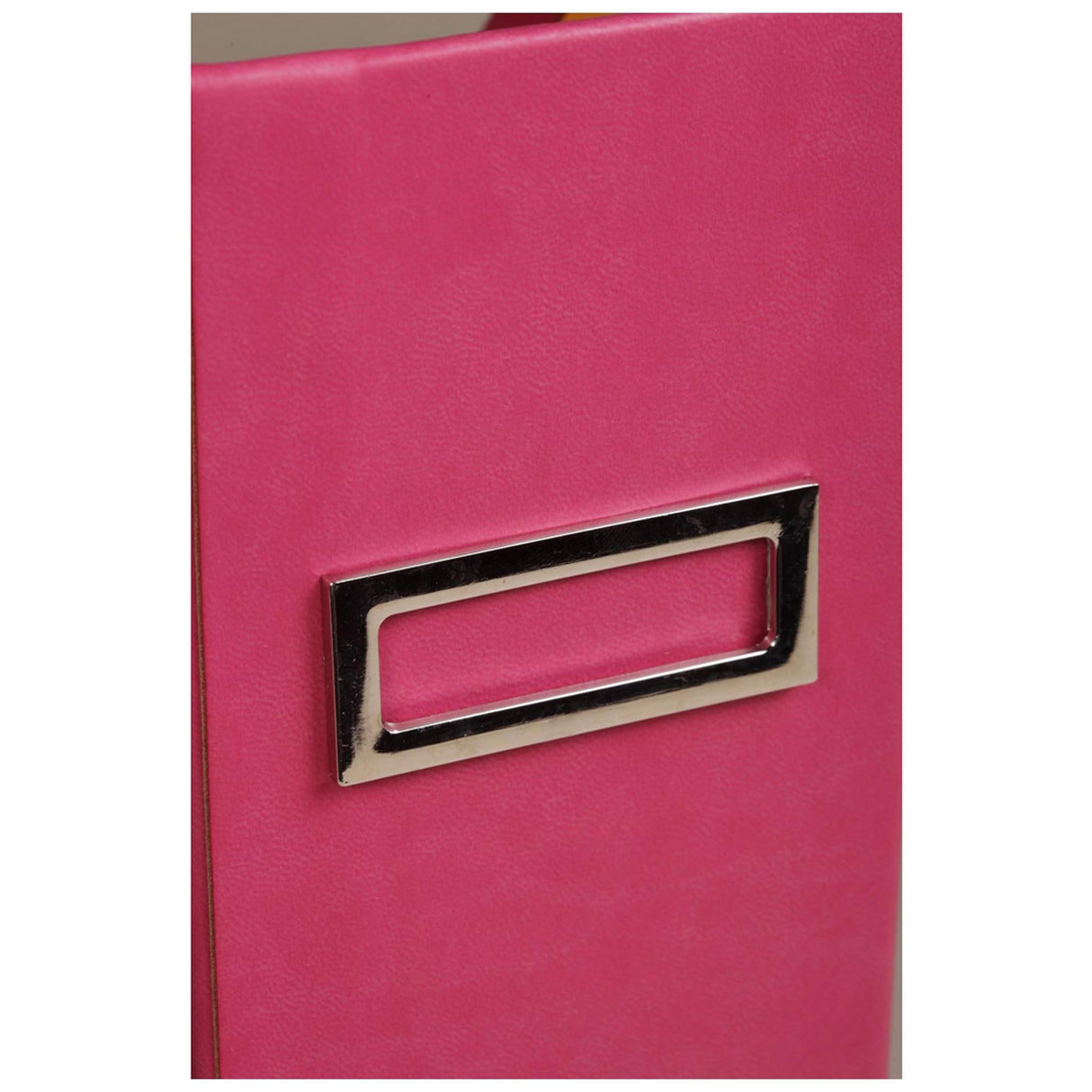Suport vertical Rhodia raspberry din imitatie italiana de piele 10x25x31cm suport vertical Rhodia 