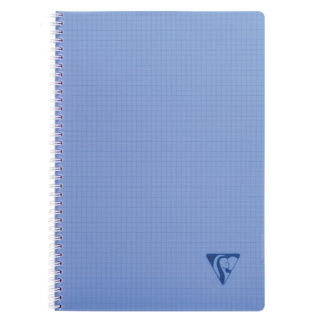 Caiet cu spirala Linicolor Clairefontaine A4, matematica, culori asortate, 50 pagini Caiet Clairefontaine 