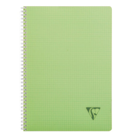 Caiet cu spirala Linicolor Clairefontaine A4, matematica, culori asortate, 50 pagini Caiet Clairefontaine 