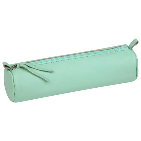 Penar Rhodiarama, rotund, piele naturala, 5.5 x 22 x 5.5 cm, Pistachio Green Penar Rhodia 