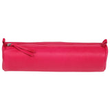 Penar Rhodiarama, rotund, piele naturala, 5.5 x 22 x 5.5 cm, Raspberry Penar Rhodia 