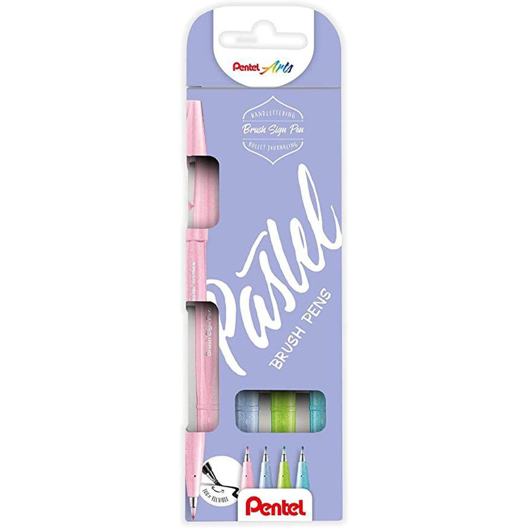 Carioca Pentel pentru scris de mana culori pastel 4 culori/set Carioca Pentel 