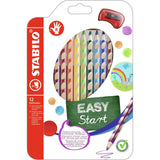 Creioane colorate STABILO EasyColors pt dreptaci 6 culori/set Creioane colorate Stabilo 