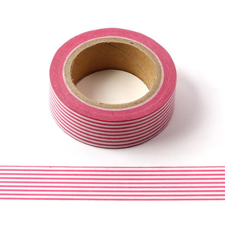 Banda Washi - Alba Model Dungi Rosii Banda Washi Paperie.ro 