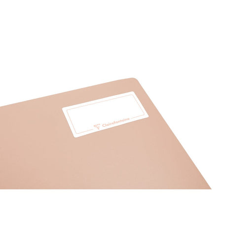 Caiet Koverbook A5, coperta polipropilena, ice blue/coral, 48 file, dictando Caiet Clairefontaine 