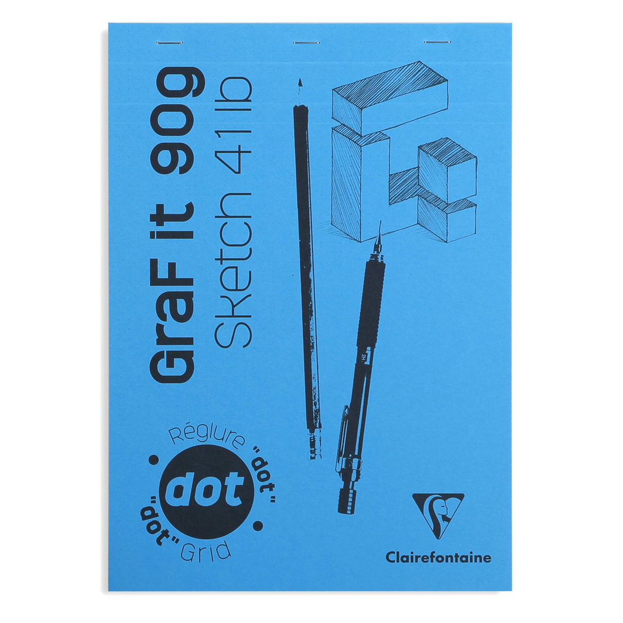 Caiet notite GRAFiT A4 80coli 90g liniatura punctata Clairefontaine 