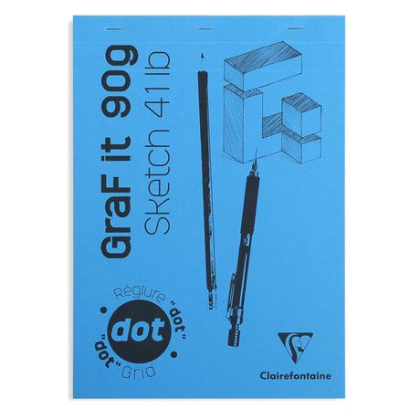 Caiet notite GRAFiT A4 80coli 90g liniatura punctata Clairefontaine 