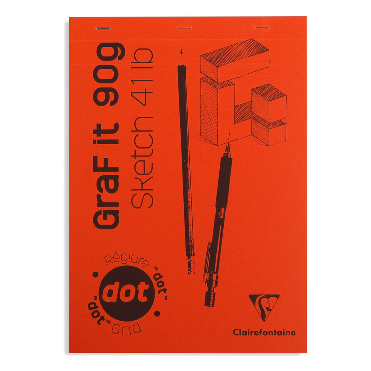 Caiet notite GRAFiT A4 80coli 90g liniatura punctata Clairefontaine 