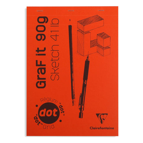 Caiet notite GRAFiT A4 80coli 90g liniatura punctata Clairefontaine 